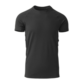 Термоактивна тактична футболка Helikon-Tex Functional T-shirt - Quickly Dry - L Black (TS-FUN-QD-01-B05)