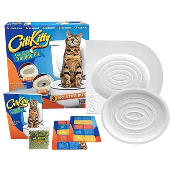 Туалет для кота Citi-Kitty система для приучения кошек к унитазу