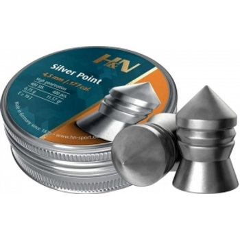 Кулі H&N Silver Point, 4,5 мм, 0,75 г, 400 шт