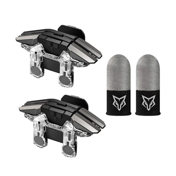 Sarafox WASP K5 Gaming Trigger комплект импульсные триггеры курки JS65 + напальчники с серебром V8, pubg пабг