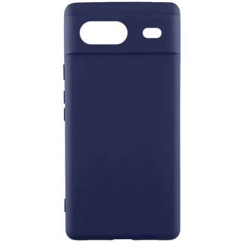 Чехол Silicone Cover Lakshmi Full Camera AAA для Google Pixel 8a Темно-синий / Midnight blue