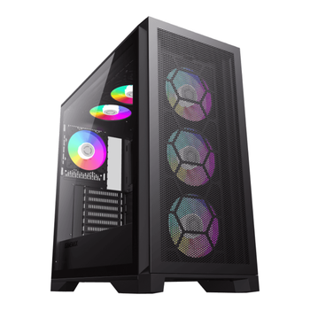 Корпус комп'ютерний GameMax Leader без блока живлення Fulltower Чорний
