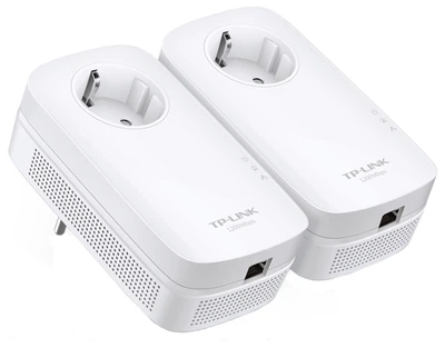 Комплект Адаптерiв Powerline TL-PA8010PKIT AV1300, 1xGE, (TL-PA8010 2шт), Розетка TP-Link (teh0018071)