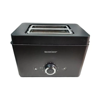 Тостер SilverCrest STT 850 A1 чорний з 7 режимами приготування тостів