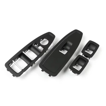 Комплект накладок блоку склопідйомника bmw F20 F30 F31 F34 F35 F36 (Black)