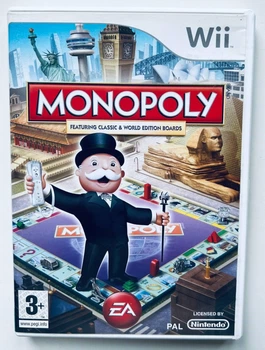 Monopoly, английская версия - диск для Nintendo Wii, Б/У