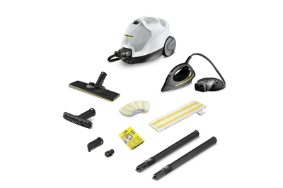 Пароочисник KARCHER SC4 2000Вт, 3,5бар, парова праска EasyFix, швабра EasyFix (1.512-631.0)