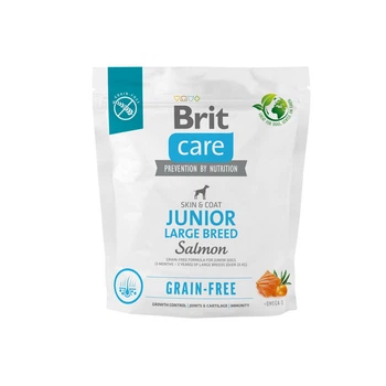 Сухой корм для молодых собак крупных пород Brit Care Dog Grainfree Junior Large Breed беззерновой 1 кг