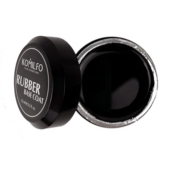 Каучукова база KOMILFO Rubber Base Coat (гель банка) 15 мл