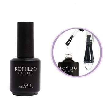 Каучукова база KOMILFO Rubber Base Coat (з пензликом) 15 мл