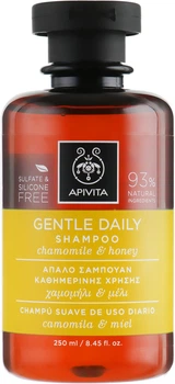 Шампунь для ежедневного применения с ромашкой и медом Apivita Gentle Daily Shampoo With Chamomile & Honey 250ml (250 мл) (744774-871172-2)