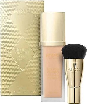 Тональная основа - Kiko Milano Holiday Premiere 24h Lasting Foundation 02 - Beige (28ml) (1223034-634871736-2)