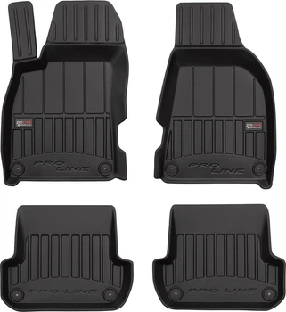 Коврики автомобільні гумові в салон AUDI A4 B6 2000-2004 / 3D408654