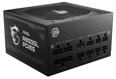 Блок живлення MSI MAG A850GL PCIE5 850W ( Чорний )
