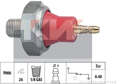 Датчик тиску оливи KW (аналог EPS 1.800.015/Facet 7.0015) (500015)