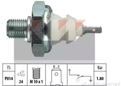Датчик тиску оливи KW (аналог EPS 1.800.045/Facet 7.0045) (500045)