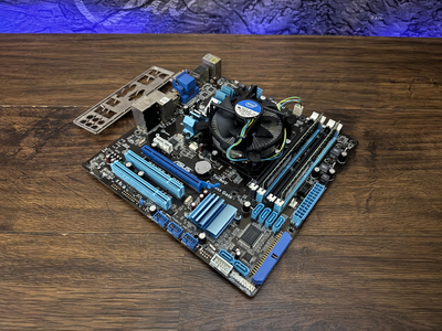 Игровой комплект Материнская плата ASUS + Intel Core i5-750 + 8GB DDR3 Б/У
