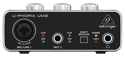 Аудиоинтерфейс Behringer U-Phoria UM2