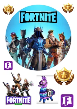 Вафельная картинка Fortnite 2