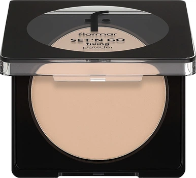 Пудра для лица фиксирующая - Flormar Set'N Go Fixing Powder 01 - Bannana (8g) (1196913-2084161298-2)