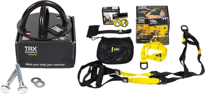 Набор Крепление EasyFit X-mount для петель ТРХ (TRX) на потолок или стену EF-2369 Черное (56000422) + Петли TRX EasyFit Pro Pack-2 Limited Version EF-2356 (56000602)