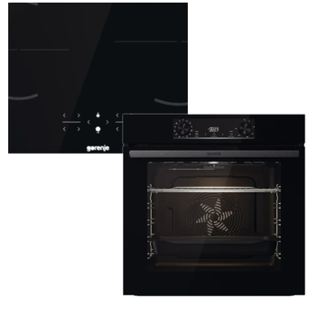Духовой шкаф электрический Gorenje BOS6737E06BG + Варочная поверхность индукционная Gorenje GI6401BSC (комплект Black Induction Set 2)