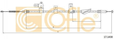 Трос ручника COFLE 171438 Toyota Corolla 464300F010