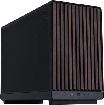 Корпус Lian Li A3 mATX / ITX Wooden Front Panel Black (G99.A3X-WD.00)