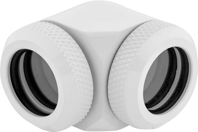 Złączka Corsair Hydro X Series XF Hardline 90° 14mm OD 2-Pack White (CX-9052020-WW)