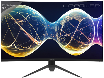 Монітор 27" LC-Power Curved FHD 165 Гц (LC-M27-FHD-165-C-V3)