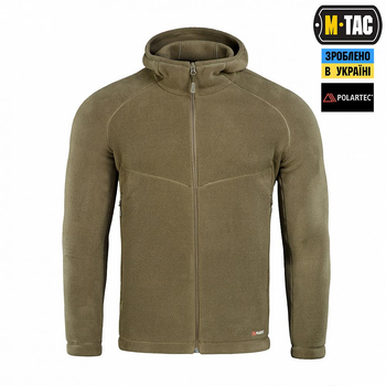 Тактична флісова кофта M-Tac Sprint Fleece Polartec, розмір M, колір Dark Olive