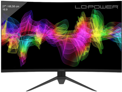 Monitor 27" LC-Power Curved QHD 165 Hz (LC-M27-QHD-165-C)