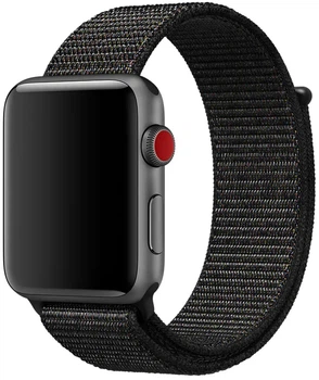 Ремінець Drobak Sport Loop Premium для Apple Watch Series 10 / 11 42mm Black (777701)