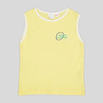 Штани для дівчат Zara 6061/559 110 см Жовті (06061559300601)