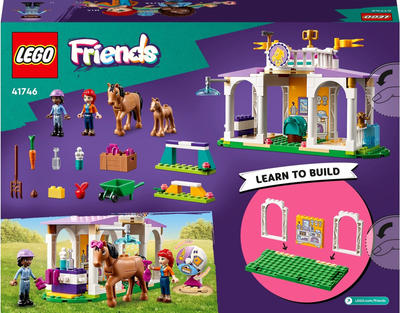 Zestaw klocków LEGO Friends Szkolenie koni 134 elementy 6 szt (41746)