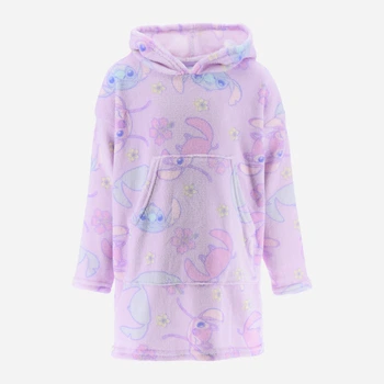 Дитячий халат-худі для дівчинки Disney Lilo Et St XH20117 98-110 см Фіолетовий (3609087481749)