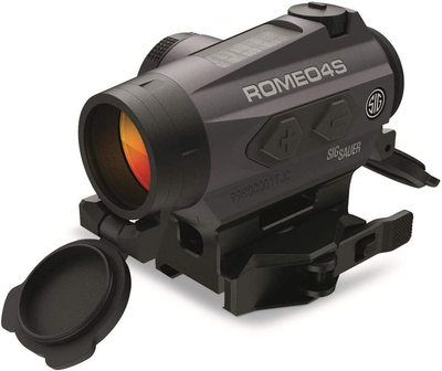 Коліматор приціл SIG SAUER ROMEO 4S RED DOT SIGHT, BALLISTIC CIRCLE DOT, SOLAR