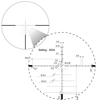 Прицел оптический Vector Optics Sentinel 6-24x50 (30 мм) illum. FFP