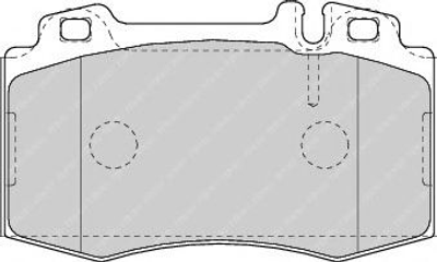 Тормозные колодки, дисковые. Ferodo (FDB1426)