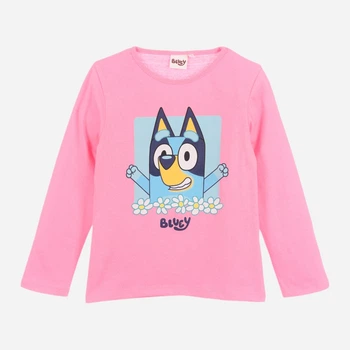 Детский лонгслив для девочки Disney Bluey XH1470.REC 116 см Розовый (3609087467033)