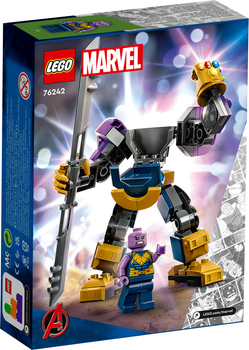 Zestaw klocków LEGO Super Heroes Tanos Mech Armour 113 elementów 4 szt (76242)