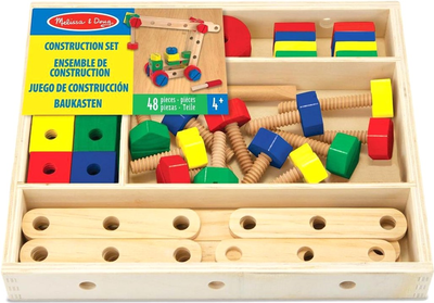 Klocki drewniane Melissa & Doug Constructie in Houten Kist (0000772151511)