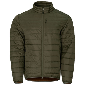 Легкий Пуховик Storm G Loft 100 Olive/Orange Camotec розмір XXXL