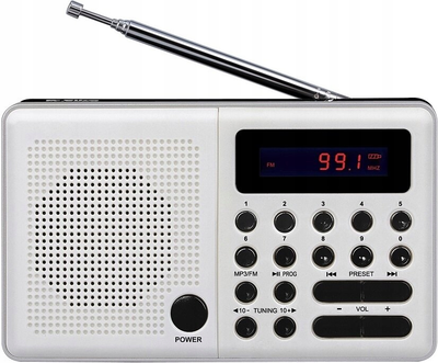 Радио Eltra Pliszka USB White (5907727028148)