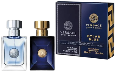 Набір для чоловіків Versace Pour Homme Туалетна вода 30 мл + Dylan Blue Туалетна вода 30 мл (8011003839261)