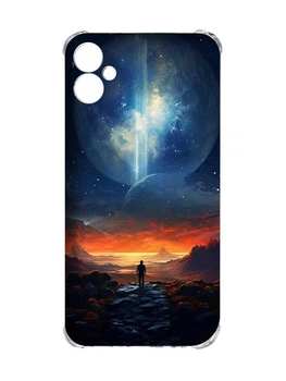 Чохол з потовщеними кутами на Samsung Galaxy A06 (A065) Космос (принт 247)