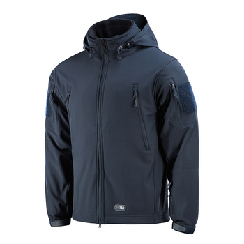 Куртка M-Tac Soft Shell с подстежкой Dark Navy Blue 3XL