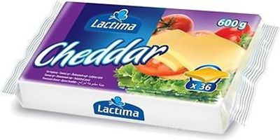 Сир тостовий Lactima чедер 600 г