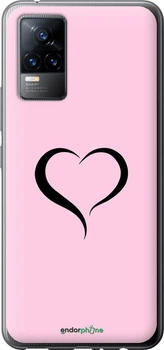 Чехол на Vivo V21E Сердце 1 "4730u-2375"