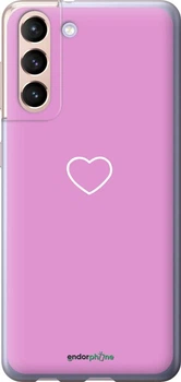Чехол на Samsung Galaxy S21 Сердце 2 "4863u-2114-2354229266"